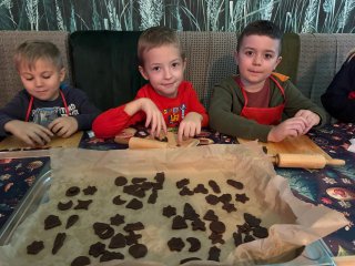 Wycieczka klas pierwszych do Pracowni Świętego Mikołaja