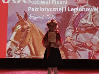 Sukces naszych uczennic na XXX Festiwalu Pieśni Patriotycznej i Legionowej