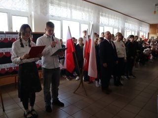 Wspólne odśpiewanie Hymnu Narodowego 