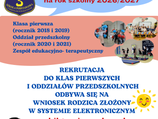 Rekrutacja 2026/2027