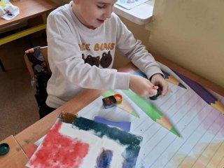 Literki w akcji – twórcze zadanie klasy 1a