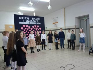 Dzień Babci i Dziadka w klasie 1a