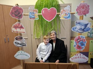 Dzień Babci i Dziadka w klasie 1a