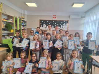 Pejzaż zimowy – konkurs plastyczny