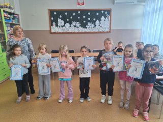 Pejzaż zimowy – konkurs plastyczny