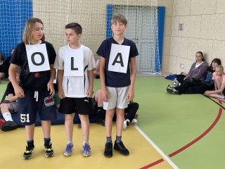 Turniej sportowy klas szóstych w ramach programu „Trzymaj Formę!”