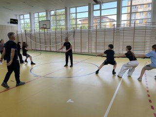 Turniej sportowy klas szóstych w ramach programu „Trzymaj Formę!”
