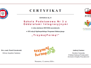 Podsumowanie programu „Trzymaj Formę!”
